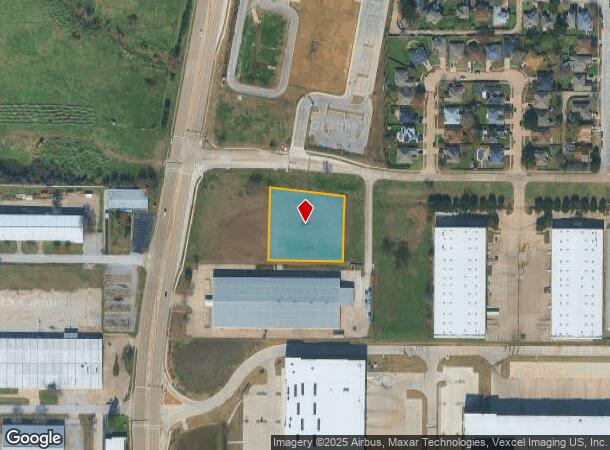 1210 E Eden Rd, Arlington, TX Parcel Map