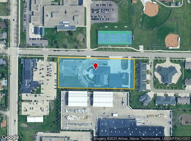 1201 10Th Ave E, West Fargo, ND Parcel Map