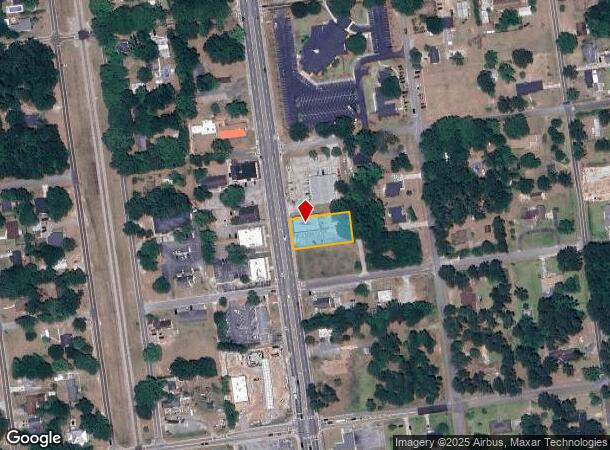  210 N Columbia Ave, Rincon, GA Parcel Map
