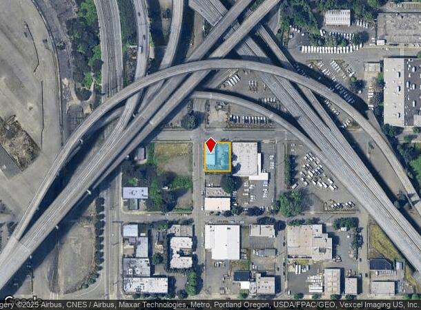  850 N Graham St, Portland, OR Parcel Map