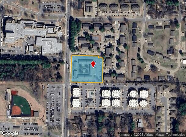 350 S Donaghey Ave, Conway, AR Parcel Map