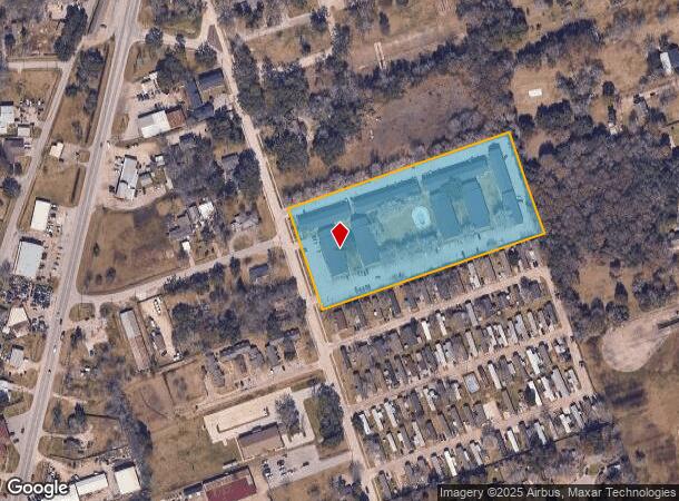  2101 Mustang Rd, Alvin, TX Parcel Map