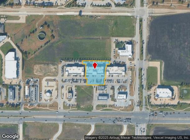 2361 E University Dr, Prosper, TX Parcel Map