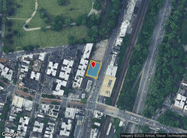  3525 Webster Ave, Bronx, NY Parcel Map