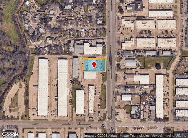 831 N Belt Line Rd, Irving, TX Parcel Map