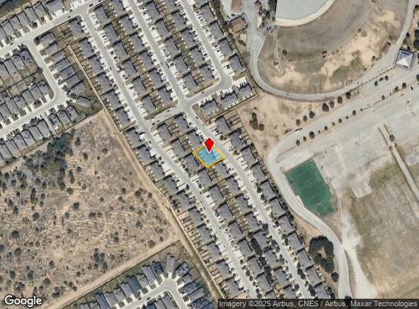  16835 Dancing Ava, Selma, TX Parcel Map