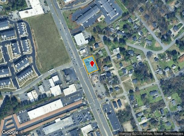  7212 W Broad St, Henrico, VA Parcel Map
