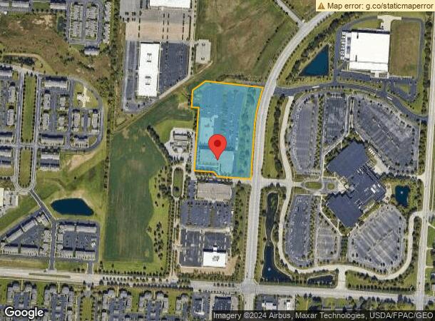  6530 W Campus Oval, New Albany, OH Parcel Map