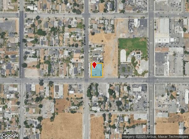  901 N F St, San Bernardino, CA Parcel Map