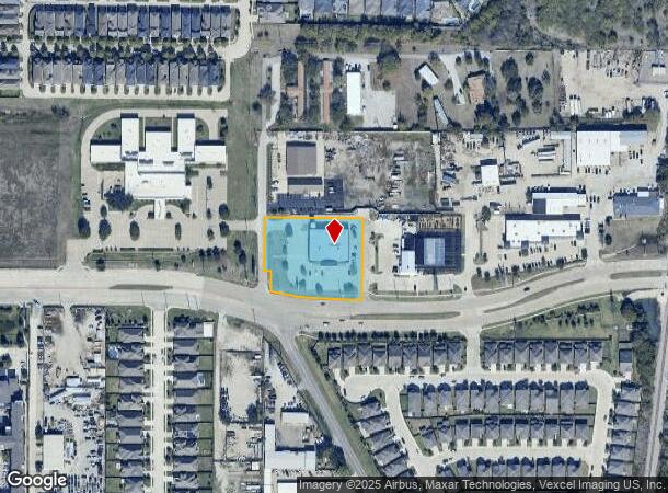  2401 Parker Rd, Carrollton, TX Parcel Map