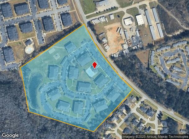  3250 Carter Rd, Sumter, SC Parcel Map