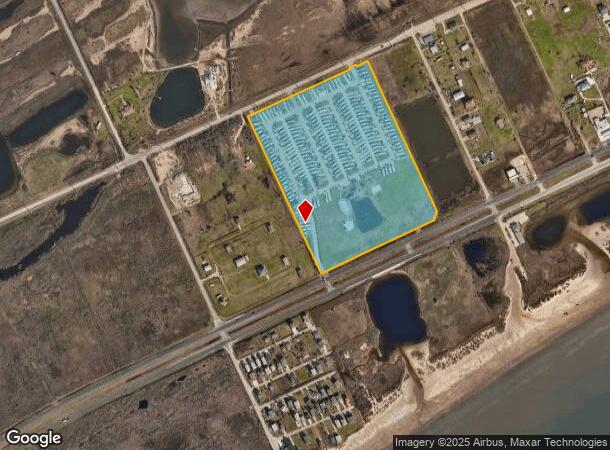 11210 Termini San Luis Pass Rd, Galveston, TX Parcel Map