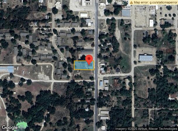  221 Williams St, Marlin, TX Parcel Map