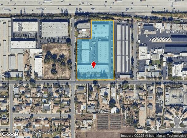 253 W Allen Ave, San Dimas, CA Parcel Map