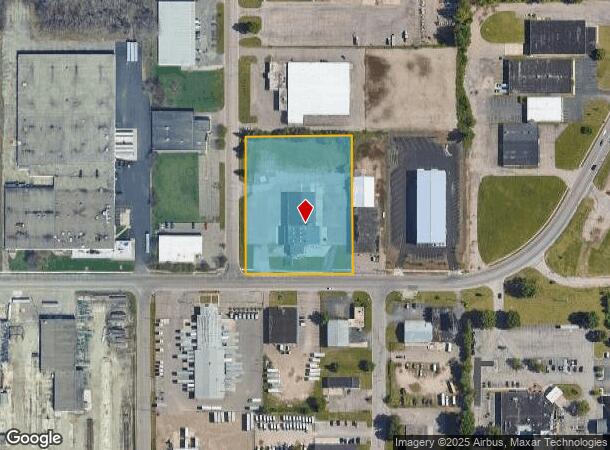 3407 E Cork St, Kalamazoo, MI Parcel Map