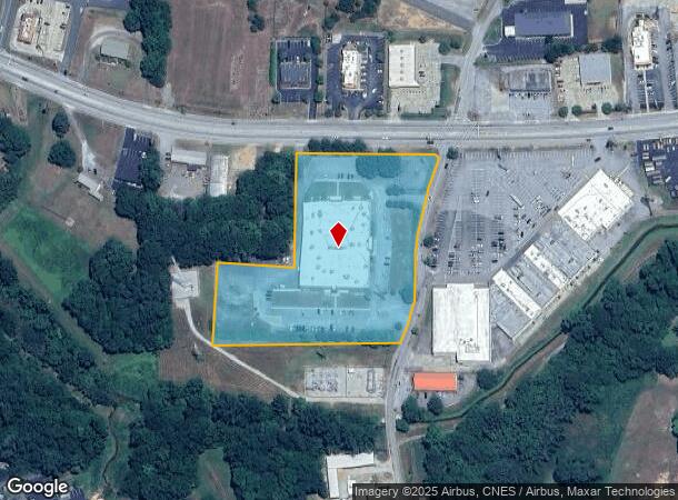  301 Hillcrest Dr, Laurens, SC Parcel Map