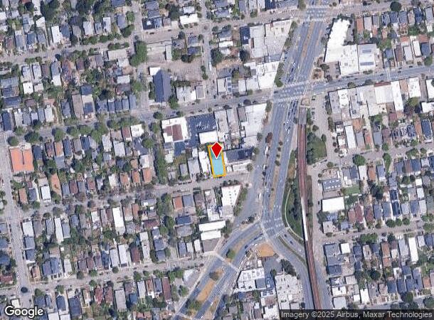  1719 63Rd St, Berkeley, CA Parcel Map