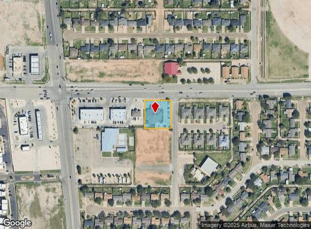  6405 34Th St, Lubbock, TX Parcel Map