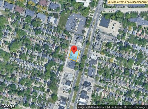  21139 Mack Ave, Grosse Pointe Woods, MI Parcel Map