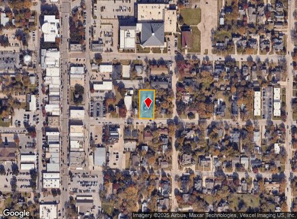 211 E Worth St, Grapevine, TX Parcel Map