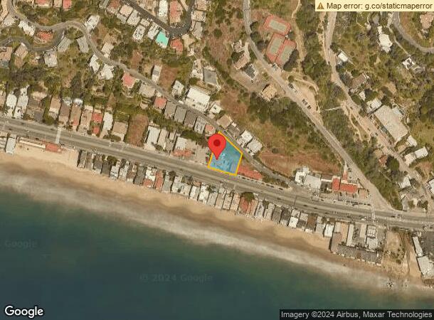  21337 Pacific Coast Hwy, Malibu, CA Parcel Map