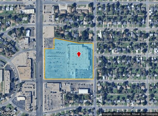 3907 Avenue Q, Lubbock, TX Parcel Map