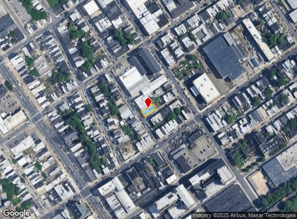 2039 E Willard St, Philadelphia, PA Parcel Map