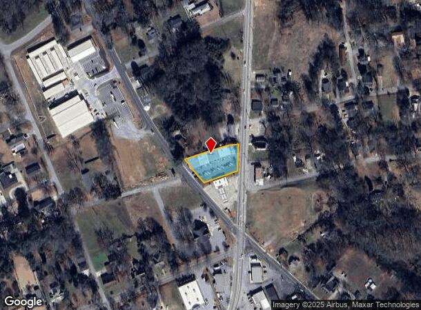  14 N Hamilton St, Williamston, SC Parcel Map