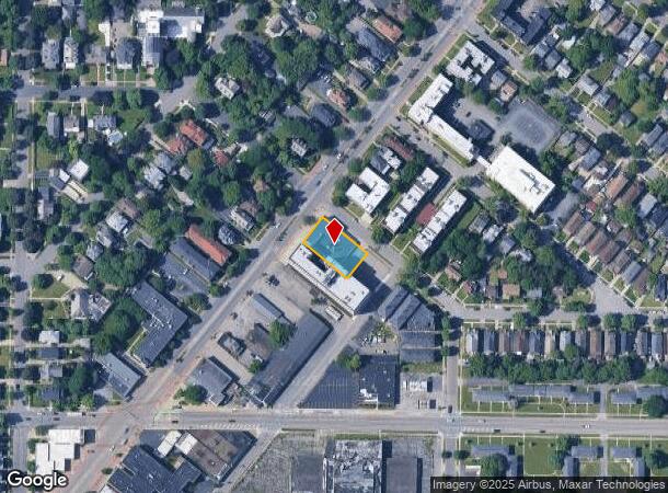 2747 Main St, Buffalo, NY Parcel Map
