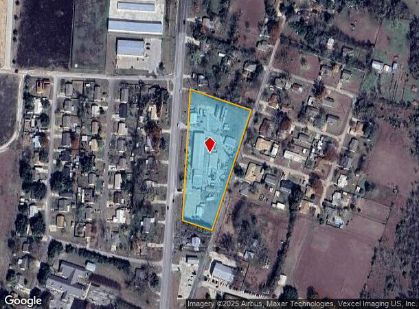 409 N Highway 95, Little River Academy, TX Parcel Map