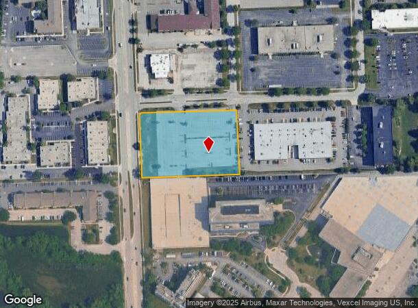  3131 Finley Rd, Downers Grove, IL Parcel Map