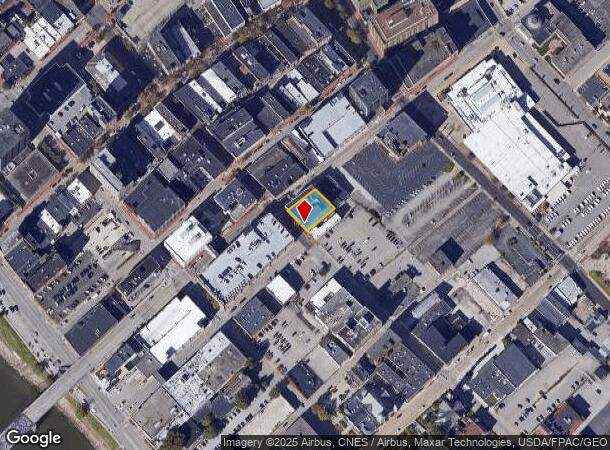 922 Quarrier St, Charleston, WV Parcel Map