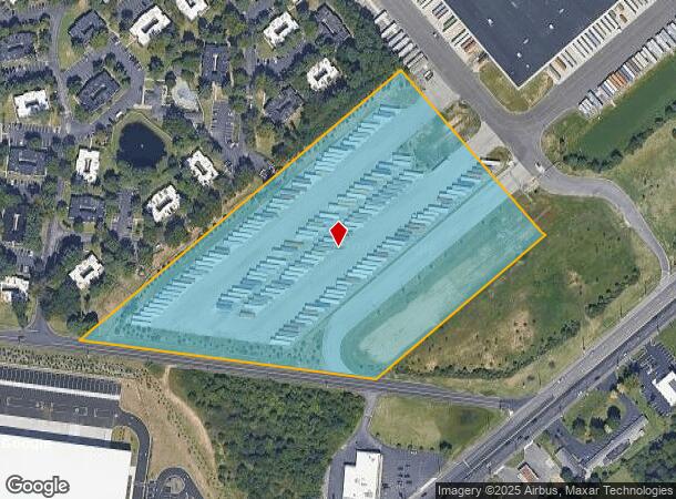 4281 S Route 130, Beverly, NJ Parcel Map