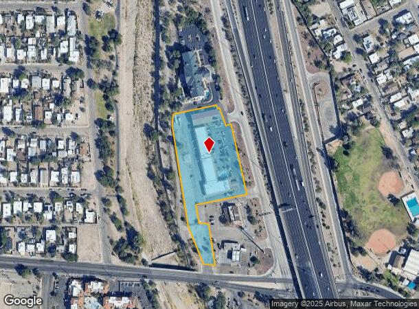  665 N Freeway, Tucson, AZ Parcel Map