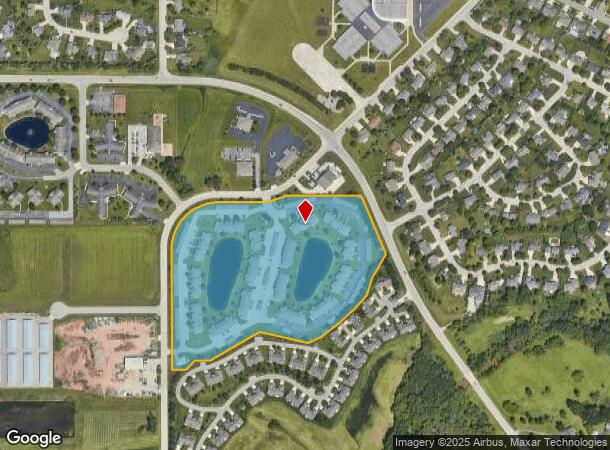  1601 Swan Rd, De Pere, WI Parcel Map