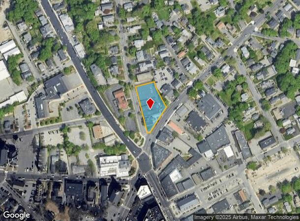 1 Elm Sq, Andover, MA Parcel Map