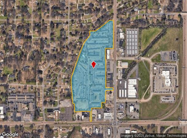  4461 Millbranch Rd, Memphis, TN Parcel Map