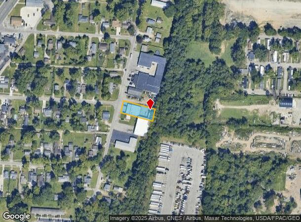  3620 Brandon St, Columbus, OH Parcel Map