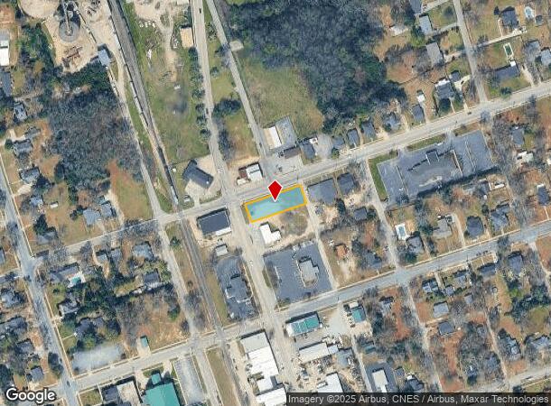  E Hilton St, Kershaw, SC Parcel Map