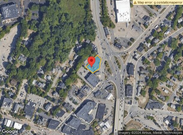  395 Providence Hwy, Dedham, MA Parcel Map