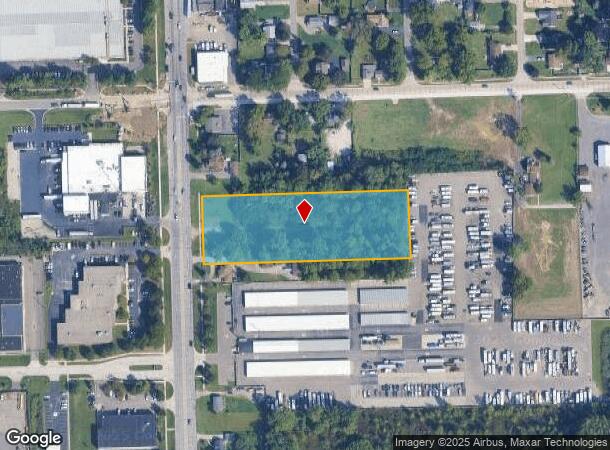  Middlebelt, Romulus, MI Parcel Map