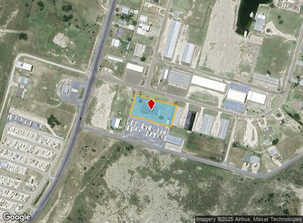  1144 S Port Dr, Port Mansfield, TX Parcel Map