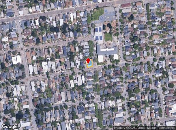 1653 Prince St, Berkeley, CA Parcel Map