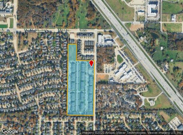  2560 Tower Ridge Dr, Corinth, TX Parcel Map