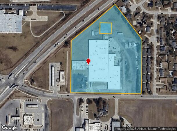 1312 Flaxmill Rd, Huntington, IN Parcel Map