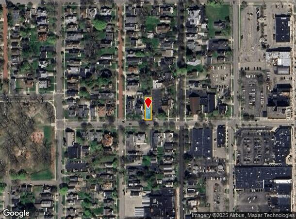 310 Laurens St, Olean, NY Parcel Map