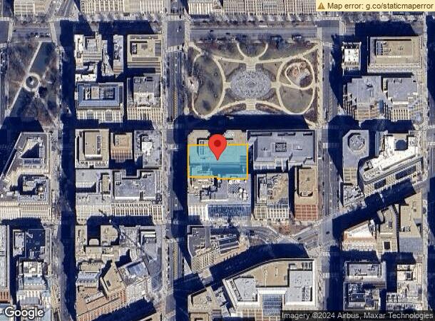  1350 I St Nw, Washington, DC Parcel Map