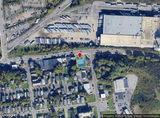  2009 Milton Ave, Syracuse, NY Parcel Map