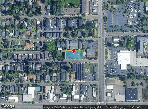  12025 Se Pine St, Portland, OR Parcel Map