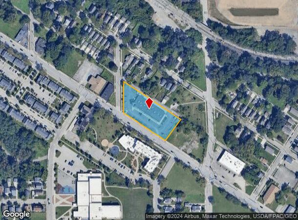  2887 E 72Nd St, Cleveland, OH Parcel Map